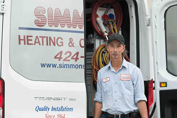 Tim Carter - Service Technician at Simmons Heating & Cooling